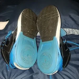 adidas | Shoes | Adidas Evm 0400 Sz8 Unisex High Top Blue 